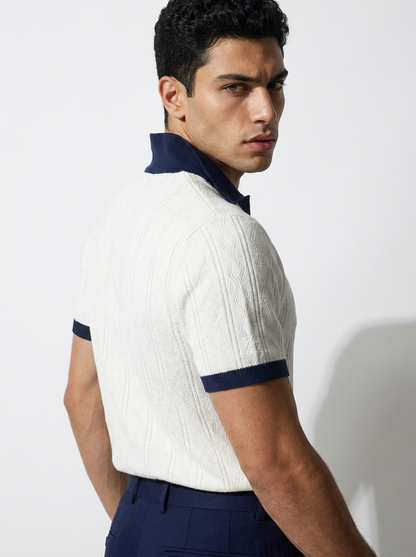 Ringer Knitted polo