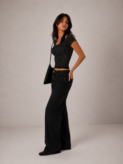 Polka Lace top