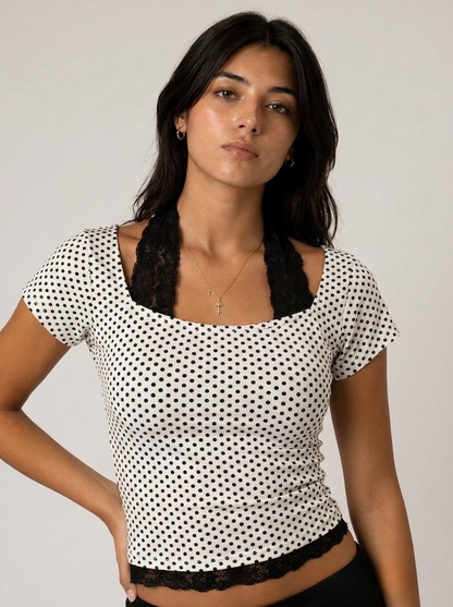 Polka Lace top