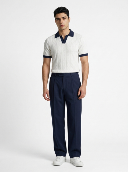 Ringer Knitted polo