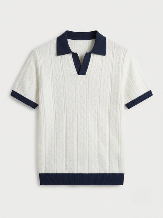 Ringer Knitted polo
